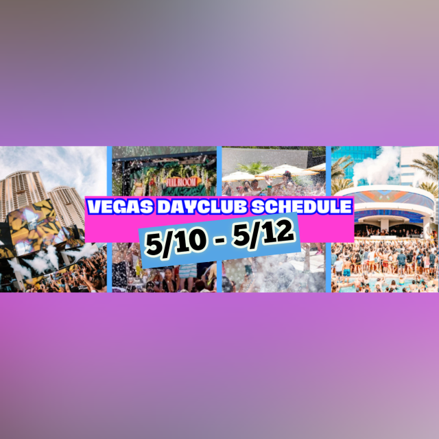 Vegas Dayclub DJ schedule featuring top DJs and artists for the ultimate party experience